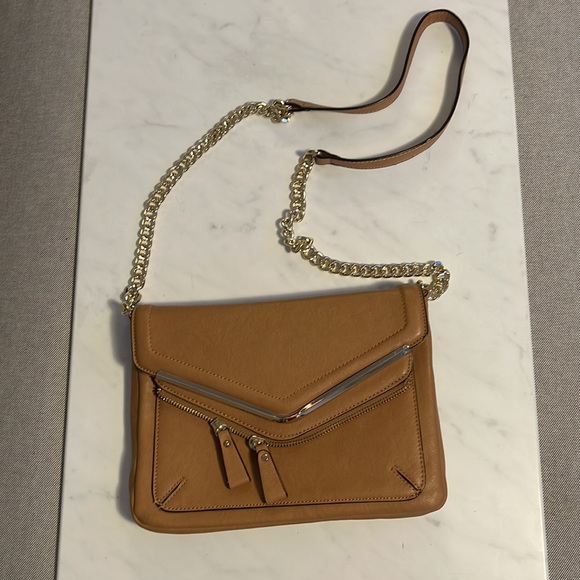 Light Brown with gold details Aldo shoulder bag - Picture 1 of 7